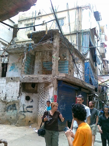 Palestinian refugee camp Beirut