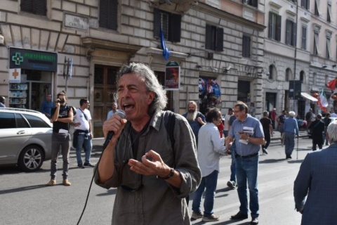 Fabio Frati, Streikführer bei Alitalia