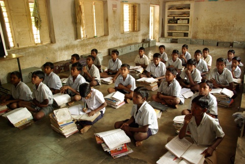 Residential school for Adivasis: only a few percent get serious education.