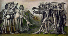 Die Freie Welt am Werk - Picasso: Massaker in Korea 1951