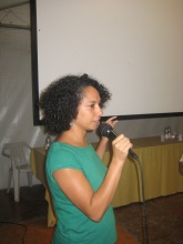 Amal Ramsis in Assisi 2012 introducing her film