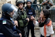 Hanin Zoabi, wie ihr Zugang zur Al-Aqsa verwehrt wird