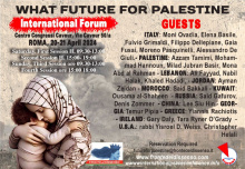 Rome Forum Future of Palestine