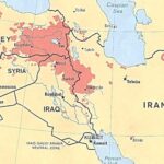 Kurdish settlement areas