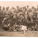 Türkische Soldaten mit Gefangenen des Dersim-Aufstandes 1938