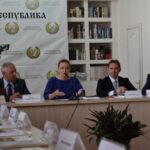 Empfang bei der Außenministerin Natalia Nikonorova