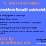 Österreichische Neutralität wiederherstellen