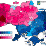 Die Präsidentenwahlen in der Ukraine 2010 geben ein Bild über die Kräfteverhältnisse